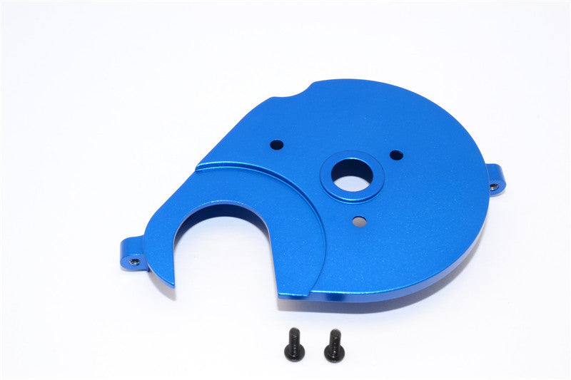 Axial Yeti XL Monster Buggy Aluminum Spur Gear Cover Plate - 1Pc Set Blue