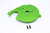 Axial Yeti XL Monster Buggy Aluminum Spur Gear Cover Plate - 1Pc Set Green