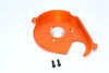 Axial Yeti XL Monster Buggy Aluminum Spur Gear Cover Plate - 1Pc Set Orange