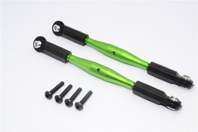 Axial Yeti XL Monster Buggy Aluminum Steering Rod With Plastic Ends - 1Pr Set Green