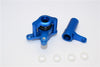 Axial Yeti XL Monster Buggy Aluminum Steering Assembly - 1 Set Blue