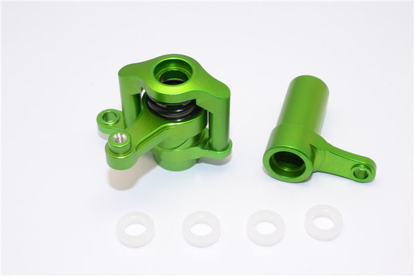 Axial Yeti XL Monster Buggy Aluminum Steering Assembly - 1 Set Green