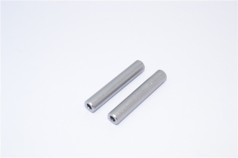 Axial Yeti XL Monster Buggy Aluminum Steering Post - 1Pr Set Gray Silver