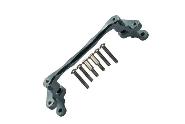 Axial Yeti XL Monster Buggy Aluminum Steering Mount - 1Pc Set Gray Silver