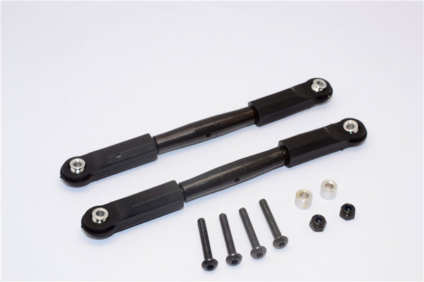 Axial Yeti XL Monster Buggy Spring Steel Front Upper Tie Rod With Plastic Ends - 1Pr Set