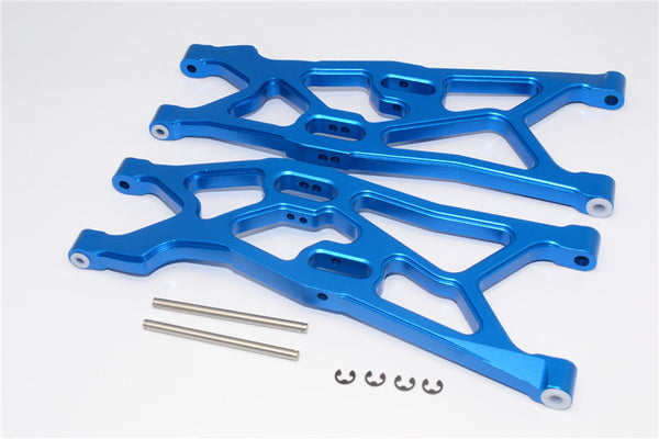 Axial Yeti XL Monster Buggy Aluminum Front Lower Suspension Arm - 1Pr Set Blue
