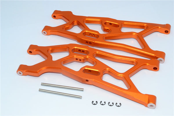 Axial Yeti XL Monster Buggy Aluminum Front Lower Suspension Arm - 1Pr Set Orange
