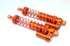 Axial Yeti XL Monster Buggy Aluminum Front/Rear Adjustable L-Shape Damper (150mm) With 6mm Steel Shaft - 1Pr Orange