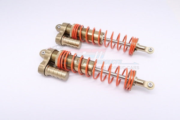 Axial Yeti XL Monster Buggy Aluminum Front/Rear Adjustable L-Shape Damper (150mm) With 6mm Steel Shaft - 1Pr Titanium