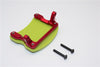Axial Yeti XL Monster Buggy Aluminum + Plastic Rear Axle Protector Mount (Middle) - 1 Set Red