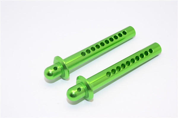 Axial Yeti XL Monster Buggy Aluminum Front Body Post - 1Pr Green