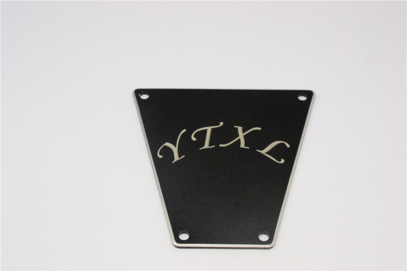 Axial Yeti XL Monster Buggy Aluminum Front Bumper Plate - 1Pc Black