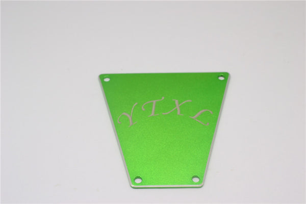 Axial Yeti XL Monster Buggy Aluminum Front Bumper Plate - 1Pc Green
