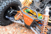 Axial Yeti XL Monster Buggy Aluminum Front Bumper Plate - 1Pc Black