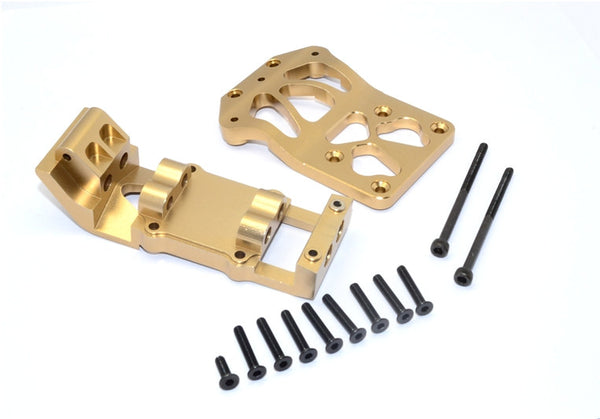 Axial Yeti XL Monster Buggy Aluminum Front Lower Arm Bulk - 2Pcs Set Titanium