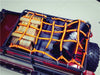R/C Scale Accessories : Simulation Elastic Cargo Netting For 1:10 Crawlers - 1Pc Red
