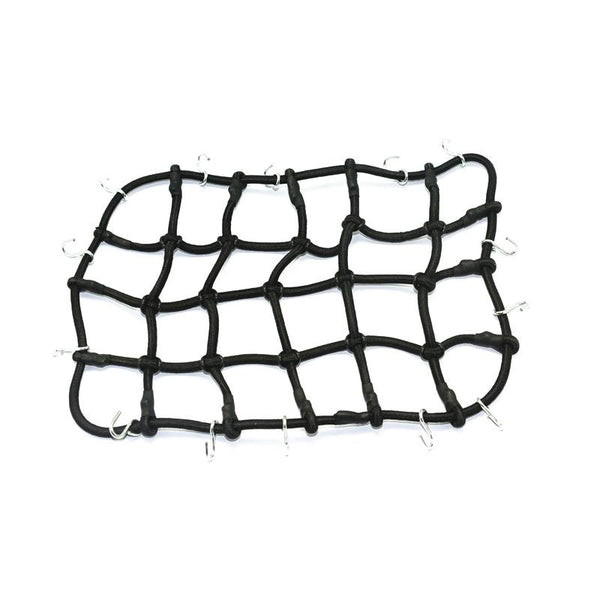 R/C Scale Accessories : Simulation Elastic Cargo Netting For 1:10 Crawlers - 1Pc Black