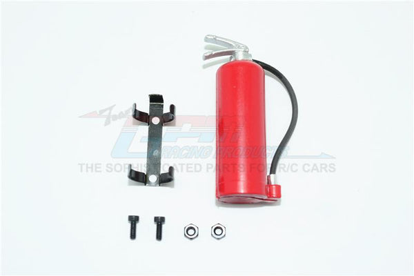 R/C Scale Accessories : Simulation Nos Gas Tank (With Hose) For 1:10 Crawlers - 1 Set Red