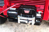 R/C Scale Accessories : Electric Winch Trailer Hook For 1:10 Crawlers - 11Pc Set
