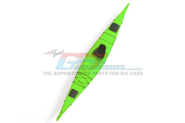 R/C Scale Accessories : 3D Printed Canoe For 1:10 Crawlers - 1Pc Green