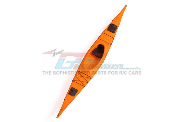 R/C Scale Accessories : 3D Printed Canoe For 1:10 Crawlers - 1Pc Orange