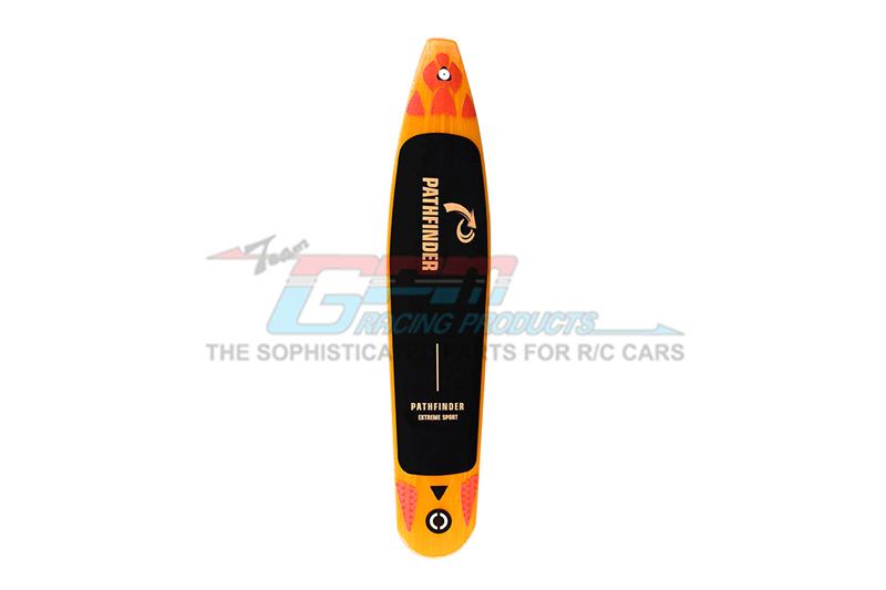 R/C Scale Accessories : 3D Printed Surfboard For 1:10 Crawlers - 1Pc Orange