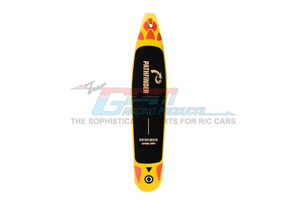 R/C Scale Accessories : 3D Printed Surfboard For 1:10 Crawlers - 1Pc Yellow