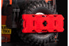 R/C Scale Accessories : Auxiliary Plastic Fuel Tank For TRX-4 Trail Defender Crawler - 1 Set Red