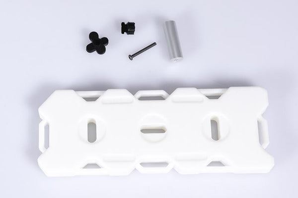 R/C Scale Accessories : Auxiliary Plastic Fuel Tank For TRX-4 Trail Defender Crawler - 1 Set White