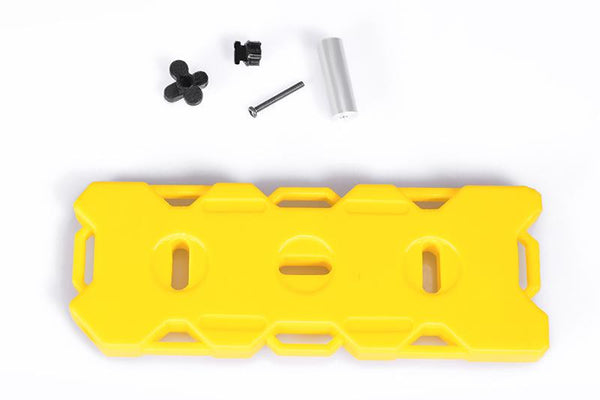 R/C Scale Accessories : Auxiliary Plastic Fuel Tank For TRX-4 Trail Defender Crawler - 1 Set Yellow