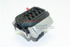 R/C Scale Accessories : V8 5.0 Engine Radiator (With Cooling Fan) 3S Version for 1:10 Crawlers - 1 Set