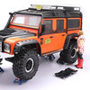 R/C Scale Accessories : Repair Lying Board Car Creeper Trolley For 1:10 Crawlers - 1 Set Red