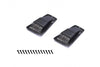 R/C Scale Accessories : Metal Fender Vent (Style A) For Traxxas TRX-4 Land Rover Defender D90 D110 - 1Pr Set Black