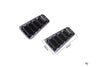 R/C Scale Accessories : Metal Fender Vent (Style B) For Traxxas TRX-4 Land Rover Defender D90 D110 - 1Pr Set Silver