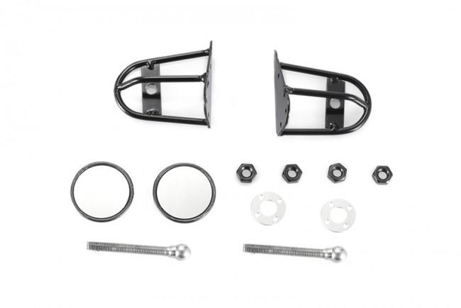 R/C Scale Accessories : Wing Mirrors For 1:10 Crawlers - 12Pc Set Black