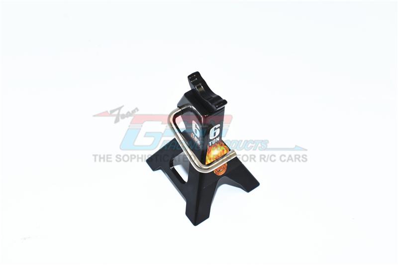R/C Scale Accessories : Metal Jack Repair Tool For 1:10 Crawlers (Style No.6) - 1Pc Set Black