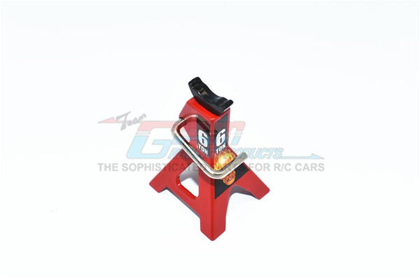 R/C Scale Accessories : Metal Jack Repair Tool For 1:10 Crawlers (Style No.6) - 1Pc Set Red