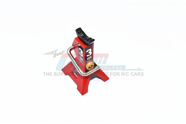 R/C Scale Accessories : Metal Jack Repair Tool For 1:10 Crawlers (Style No.3) - 1Pc Set Red