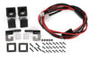 R/C Scale Accessories : Spotlight For 1:10 Crawlers (Style A) - 42Pc Set Black