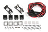 R/C Scale Accessories : Spotlight For 1:10 Crawlers (Style B) - 64Pc Set Black