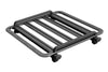 R/C Scale Accessories : Rc Car Metal Roof Luggage Rack For 1:10 Crawlers (With Handle) - 41Pc Set Black