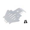 TRX4 Aluminum Alloy Chassis Armor Axle Protector Skid Plate for 1/10 RC Crawler TRAXXAS TRX-4 - 1 Set Silver