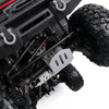 TRX4 Aluminum Alloy Chassis Armor Axle Protector Skid Plate for 1/10 RC Crawler TRAXXAS TRX-4 - 1 Set Silver