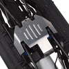 Stainless Steel Chassis Armor Axle Protector Skid Plate for 1/10 RC Crawler Traxxas TRX-6 G63 6X6 - Silver