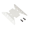 5PCS Stainless Steel Axle Protector Chassis Armor Skid Plate For RC Crawler Axial SCX10 III AXI03007 Upgrade Parts - Silver