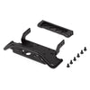RC Car Metal Front Bumper for 1:10 RC Crawler Traxxas TRX4 G500 TRX6 G63 6X6 Upgrade Parts - Black