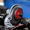 3.2mm Belt Drive Transmission Gears System for 1/10 RC Car Crawler Axial SCX10 & SCX10 II 90046 Upgrade Parts - Black