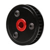 3.2mm Belt Drive Transmission Gears System for 1/10 RC Car Crawler Axial SCX10 & SCX10 II 90046 Upgrade Parts - Black