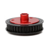 3.2mm Belt Drive Transmission Gears System for 1/10 RC Car Crawler Axial SCX10 & SCX10 II 90046 Upgrade Parts - Black