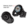 Complete Gearbox Transmission Gears Set for 1/10 RC Crawler Car Axial SCX10 SCX10 II 90046 Upgrade Parts - Black